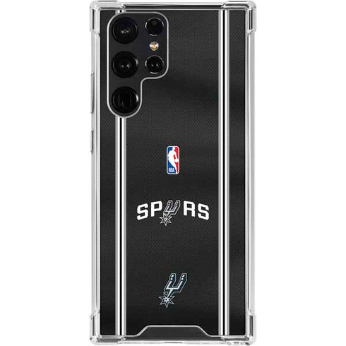 NBA San Antonio Spurs Jersey Galaxy S24 Ultra Clear Case